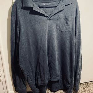 Collared grey long sleeve